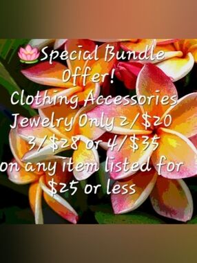 🩷2/$20 3/$28 4/$35 On Any Item Listed @$25 or Less